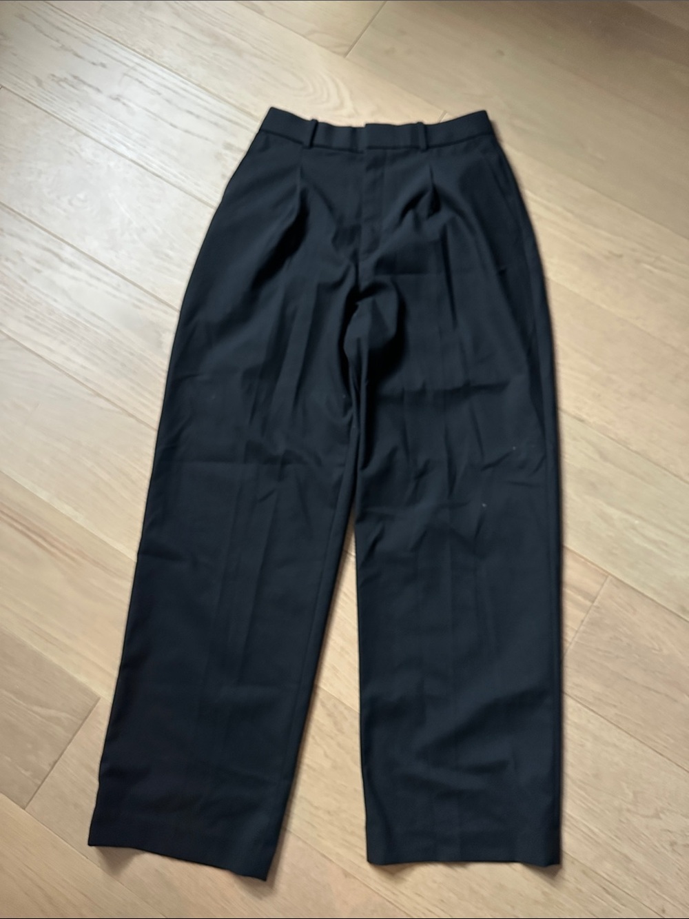 Uniqlo Black Wide Leg Pants